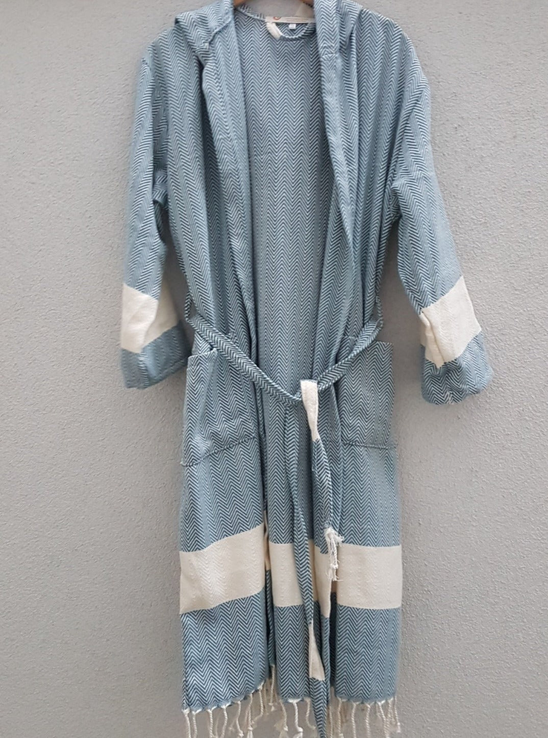 Couple Bathrobe Set - Chevron