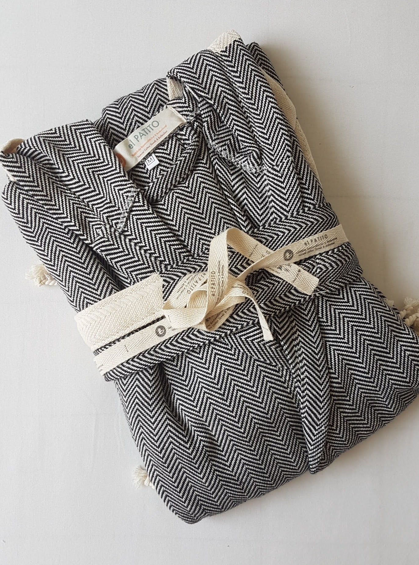 Couple Bathrobe Set - Chevron