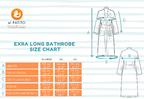 Overlenght Robes - Designed for Men. Perfect for All