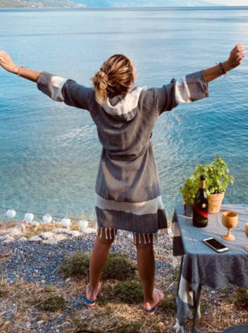 Bathrobes / Lounge Wear - Chevron